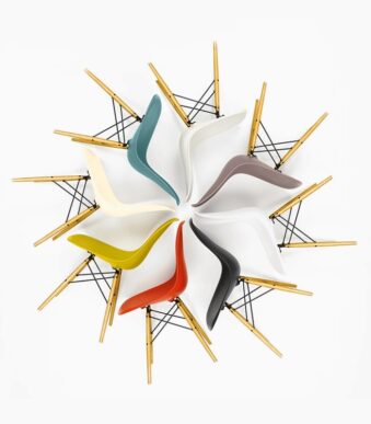 Eames plastic side chair – Image 4